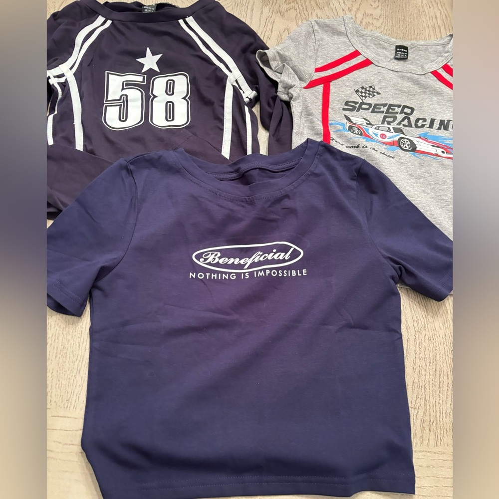 Extrasmall/Small Bundle of 3 Shirts